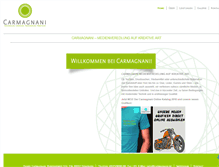 Tablet Screenshot of carmagnani.de